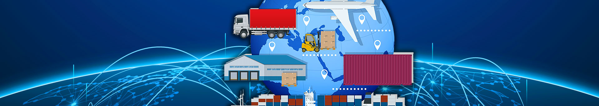 logistics coordination infographic